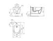 Ideal Standard i.Life O - Závěsný bidet, s přepadem, otvor pro baterii, bílá T568101