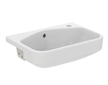 Ideal Standard i.Life S - Umyvadlo polozápustné, 50x36 cm, s přepadem, otvor pro baterii vpravo, bílá T458801