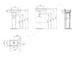 Ideal Standard i.Life S - Umývátko 45x25 cm, s přepadem, otvor pro baterii vpravo, bílá T458601