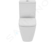 Ideal Standard i.Life S - WC kombi se sedátkem SoftClose, vario odpad, RimLS+, bílá T481601