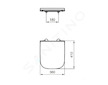 Ideal Standard i.Life S - WC sedátko softclose, bílá T473701