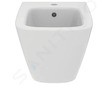 Ideal Standard i.Life S - Závěsný bidet, 355x480 mm, s přepadem, otvor pro baterii, bílá T459301