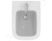 Ideal Standard i.Life S - Závěsný bidet, 355x480 mm, s přepadem, otvor pro baterii, bílá T459301