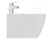 Ideal Standard i.Life S - Závěsný bidet, 355x480 mm, s přepadem, otvor pro baterii, bílá T459301