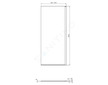 Ideal Standard i.Life - Sprchová stěna Walk-In 90x200 cm, lesklá stříbrná/čiré sklo T5537EO