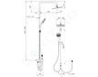 Ideal Standard Idealrain Cube - Sprchový set 200, 1 proud, chrom A5862AA