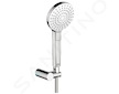 Ideal Standard IdealRain Evo - Set sprchové hlavice Circle 110, 3 proudy, držáku a hadice, chrom B2404AA