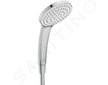 Ideal Standard Idealrain - Set sprchové hlavice, tyče a hadice, chrom BE404AA
