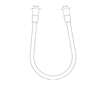 Ideal Standard Idealrain - Sprchová hadice 135 cm, chrom BG135AA