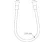 Ideal Standard Idealrain - Sprchová hadice Idealflex 125 cm, chrom BE125AA