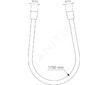 Ideal Standard Idealrain - Sprchová hadice Idealflex 175 cm, chrom BE175AA