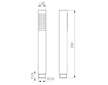Ideal Standard Idealrain - Sprchová hlavice, chrom BD320AA