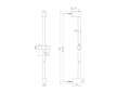 Ideal Standard Idealrain - Sprchová tyč 90 cm, hedvábná černá BE401XG