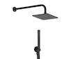 Ideal Standard Idealrain - Sprchový set bez baterie, 20x20 cm, matná černá BD781XG