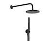 Ideal Standard Idealrain - Sprchový set bez baterie, průměr 20 cm, matná černá BD389XG