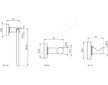Ideal Standard IOM - Držák ručníků, chrom A9115AA