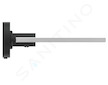 Ideal Standard IOM - Polička, délka 52 cm, černá/satinované sklo A9124XG