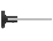 Ideal Standard IOM - Polička, délka 52 cm, černá/satinované sklo A9124XG