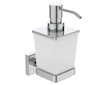 Ideal Standard IOM Square - Dávkovač mýdla s držákem, matné sklo/chrom E2252AA