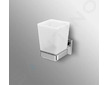 Ideal Standard IOM Square - Pohárek na kartáčky a pastu s držákem, matné sklo/chrom E2204AA