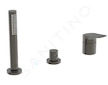 Ideal Standard La Dolce Vita - Baterie na okraj vany, 3-otvorová instalace, Magnetic Grey BD670A5