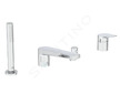 Ideal Standard La Dolce Vita - Baterie na okraj vany, 4-otvorová instalace, chrom BD671AA