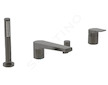 Ideal Standard La Dolce Vita - Baterie na okraj vany, 4-otvorová instalace, Magnetic Grey BD671A5