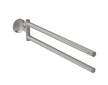 Ideal Standard La Dolce Vita - Dvojitý držák ručníků, Silver Storm T5505GN