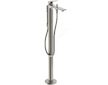 Ideal Standard La Dolce Vita - Vanová baterie do podlahy, Silver Storm BD673GN
