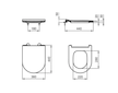 Ideal Standard La Dolce Vita - WC sedátko, SoftClose, bílá E266701