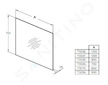 Ideal Standard Mirror&Light - Zrcadlo 120x70 cm s LED podsvícením T3338BH
