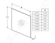 Ideal Standard Mirror&Light - Zrcadlo 80x70 cm T3368BH