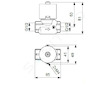 Ideal Standard Příslušenství - Montážní těleso pod omítku DN15 BC461NU