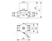 Ideal Standard Příslušenství - Montážní těleso pod omítku DN15 BC619NU