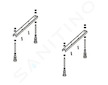 Ideal Standard Příslušenství - Nohy a montážní lišty k vaně B156467