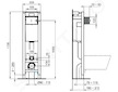 Ideal Standard ProSys - Předstěnová instalace ECO M pro závěsné WC E233267