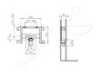 Ideal Standard ProSys - Předstěnová instalace pro umyvadla R016467