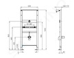 Ideal Standard ProSys - Předstěnová instalace pro urinál R010367