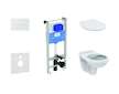 Ideal Standard ProSys - Set předstěnové instalace, klozet Alpha se sedátkem, tlačítko Oleas M2, SoftClose, chrom mat ProSys120M 