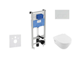 Ideal Standard ProSys - Set předstěnové instalace, klozetu a sedátka Architectura, tlačítka Oleas M2, DirectFlush, SoftClose, Ce