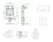 Ideal Standard ProSys - Set předstěnové instalace, klozetu a sedátka  Connect Air, tlačítka Oleas M1, Aquablade, SoftClose, chro