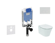 Ideal Standard ProSys - Set předstěnové instalace, klozetu a sedátka  Connect Air, tlačítka Oleas M2, Aquablade, SoftClose, bílá