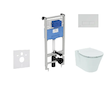 Ideal Standard ProSys - Set předstěnové instalace, klozetu a sedátka  Connect Air, tlačítka Oleas M2, Aquablade, SoftClose, chro