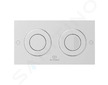 Ideal Standard Septa Pro - Ovládací tlačítko splachování P2, nerez ocel R0134MY