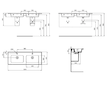 Ideal Standard Strada II - Nábytkové dvojumyvadlo 124x46 cm, 2 otvory pro baterii, s Ideal Plus, bílá T3005MA