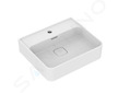 Ideal Standard Strada II - Umyvadlo 50x43 cm, s přepadem, otvor pro baterii, bílá T364301