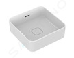 Ideal Standard Strada II - Umyvadlo s přepadem 40x40 cm, s Ideal Plus, bílá T2963MA