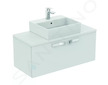 Ideal Standard Strada - Umyvadlo 50x42x15 cm, 1 otvor pro baterii, s Ideal Plus, bílá K0816MA