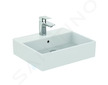 Ideal Standard Strada - Umyvadlo 50x42x15 cm, 1 otvor pro baterii, s Ideal Plus, bílá K0816MA