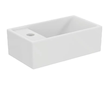 Ideal Standard Tempo - Umývátko 37x21 cm, bez přepadu, 1 otvor pro baterii vlevo, bílá E211301